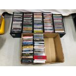 TWO BOXES CONTAINING AN EXTENSIVE COLLECTION OF APPROX 200 BOB DYLAN AUDIO CD'S TO INCLUDE BOX SETS