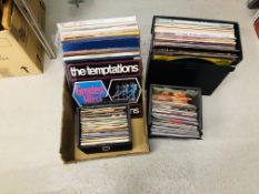 4 BOXES CONTAINING LP'S, 12 INCH AND SINGLES TO INCLUDE LTD.