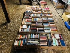 23 BOXES OF ASSORTED BOOKS TO INCLUDE CLASSICS,
