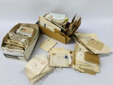 LARGE COLLECTION OF VINTAGE HAND WRITTEN LETTERS DATING BACK TO THE 1930'S