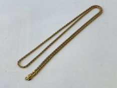 9CT GOLD MULTI LINK NECKLACE L 770MM