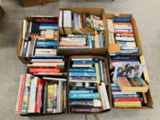 6 X BOXES OF ASSORTED BOOKS TO INCLUDE COOKERY