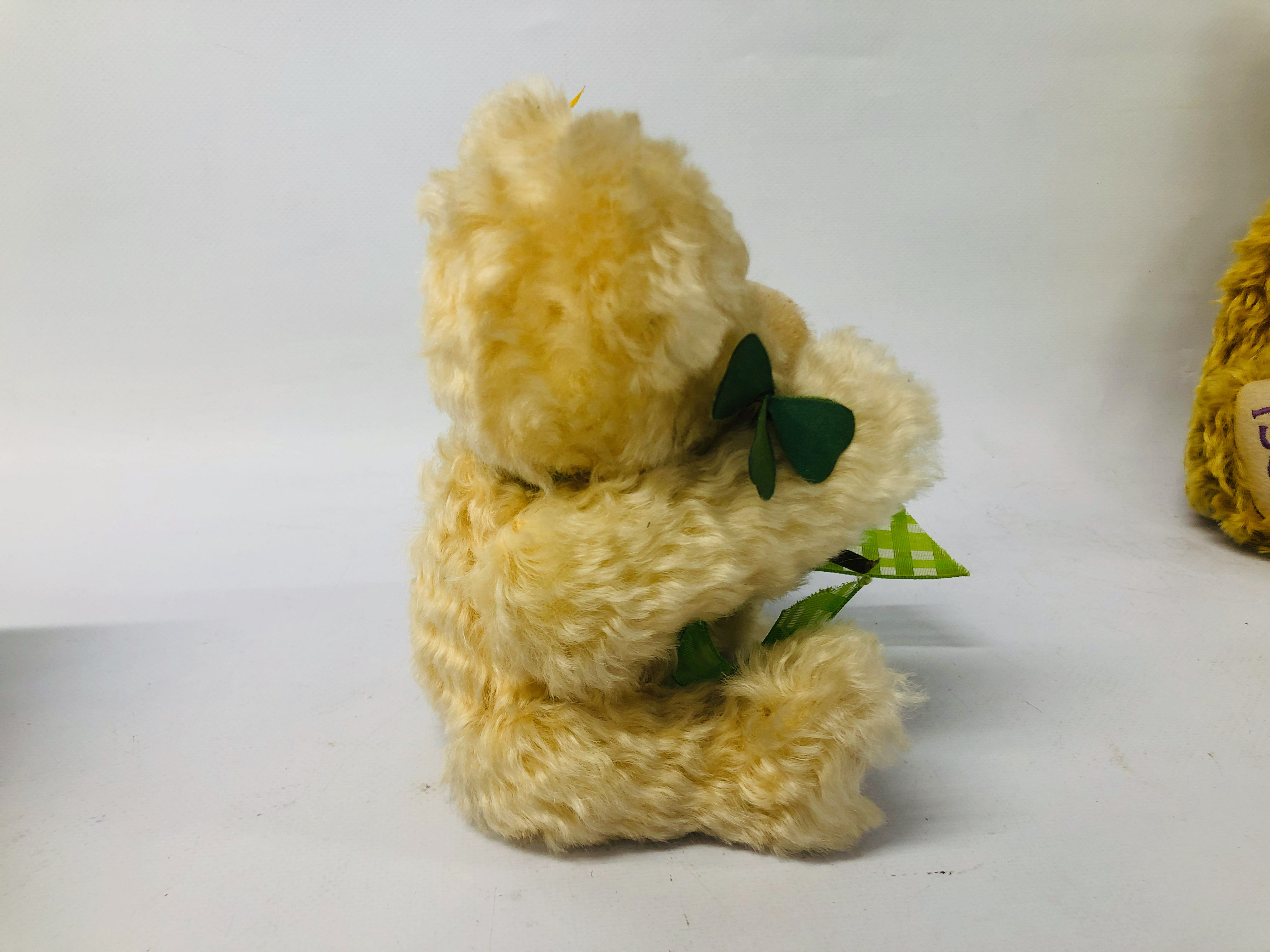 2 X STEIFF BEARS TO INCLUDE GOOD LUCK BEAR, - Image 5 of 13