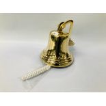 (R) 8" BRASS BELL