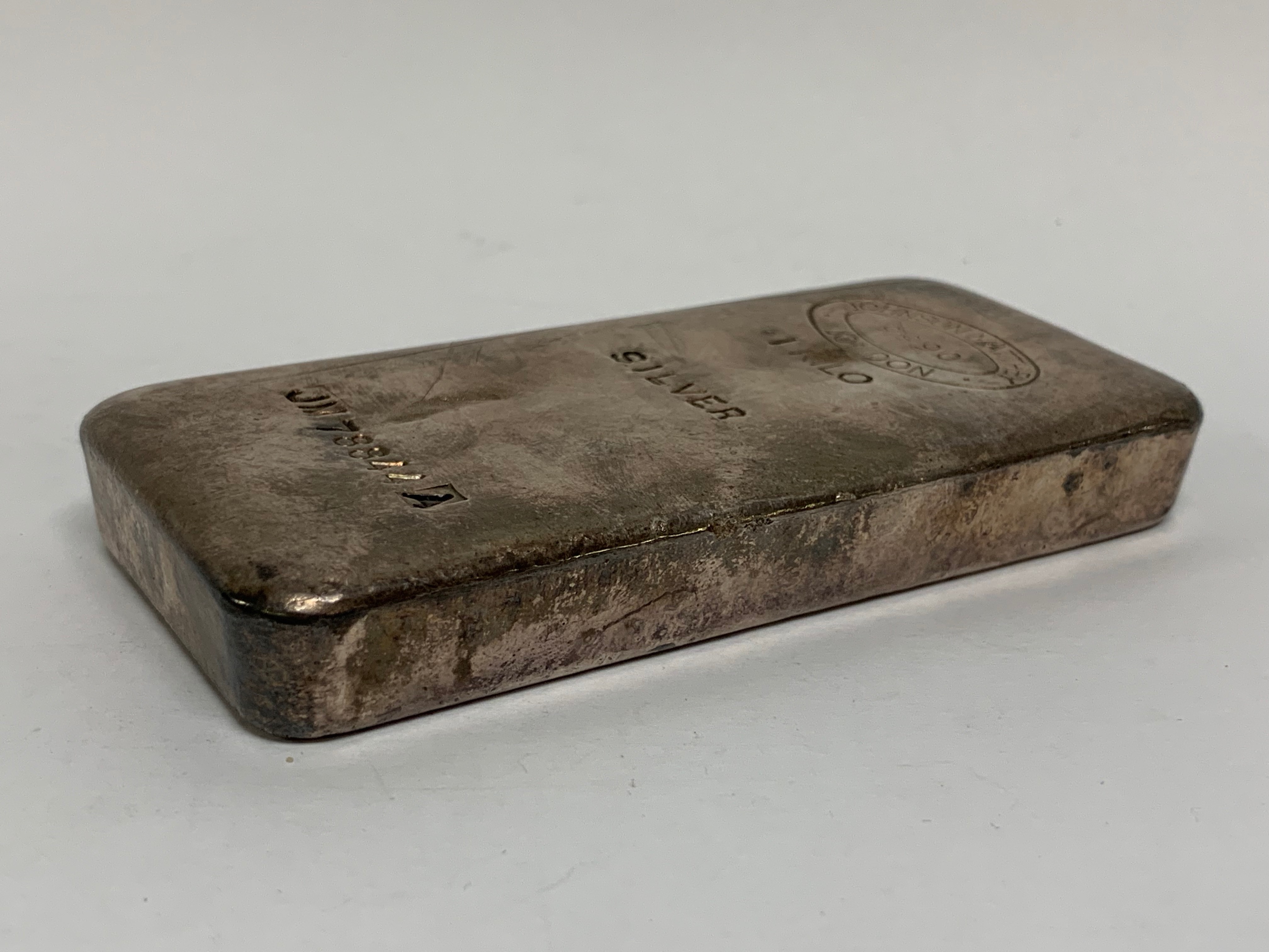 A 1 KILO SILVER INGOT (1230g) - Image 4 of 10