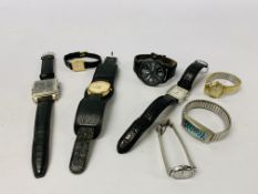 7 X ASSORTED WRIST WATCHES TO INCLUDE COLLEZIONE, TIMEX, SEKONDA, CITIZEN ECO-DRIVE ETC.