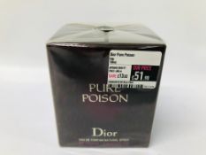 100ML DIOR "PURE POISON" EDP (SEALED)