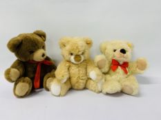 3 X STEIFF BEARS TO INCLUDE 013720, 660696,