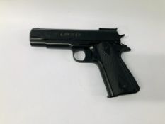 A ASG STI LAWMAN GAS POWERED BB HAND PISTOL IN HARD CASE - CONDITION OF SALE,