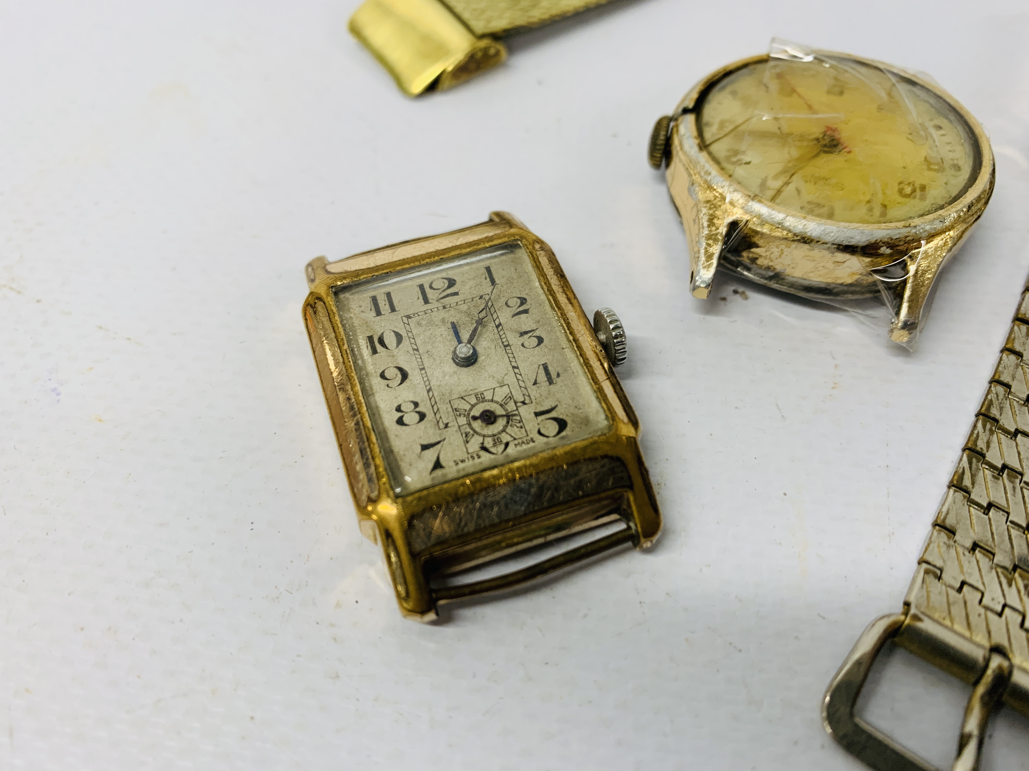 7 X ASSORTED WATCHES / FACES TO INCLUDE WALTHAM - OCEANIC ACCURIST SEKONDA ETC. - Image 6 of 8