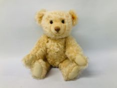 STEIFF BLONDE TEDDY BEAR 004308 L 43CM APPROX