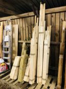 21 BUNDLES OF ASSORTED TIMBER