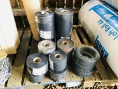 4 X ROLLS DAMP PROOF COURSE TYPE H 370G/M2 0.