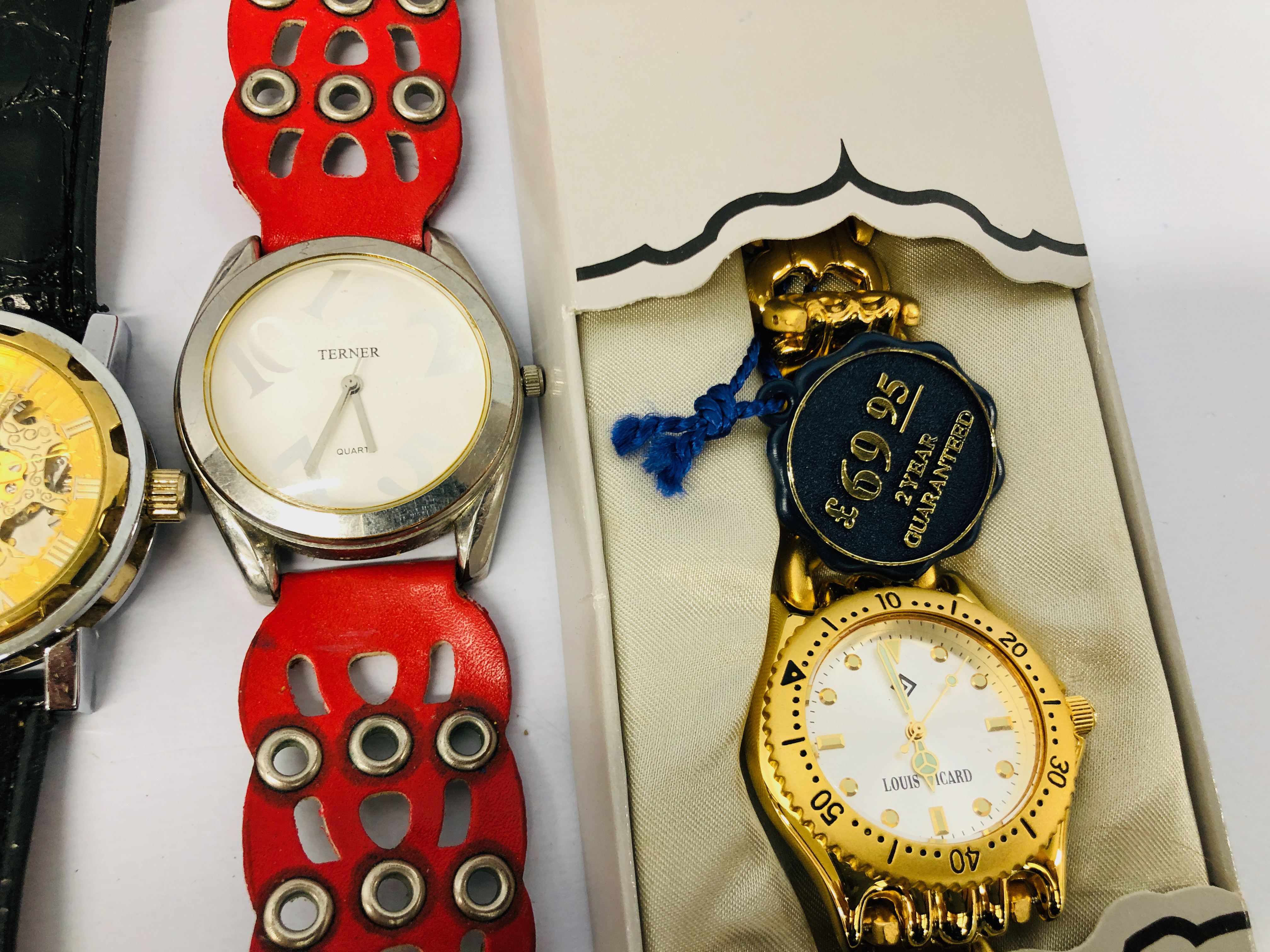 COLLECTION OF ASSORTED LADIES AND GENTS WRIST WATCHES ETC. - Image 6 of 11