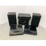 PIONEER HI-FI SEPARATES ALONG WITH A PAIR OF JAMO D-115 SPEAKERS - SOLD AS SEEN