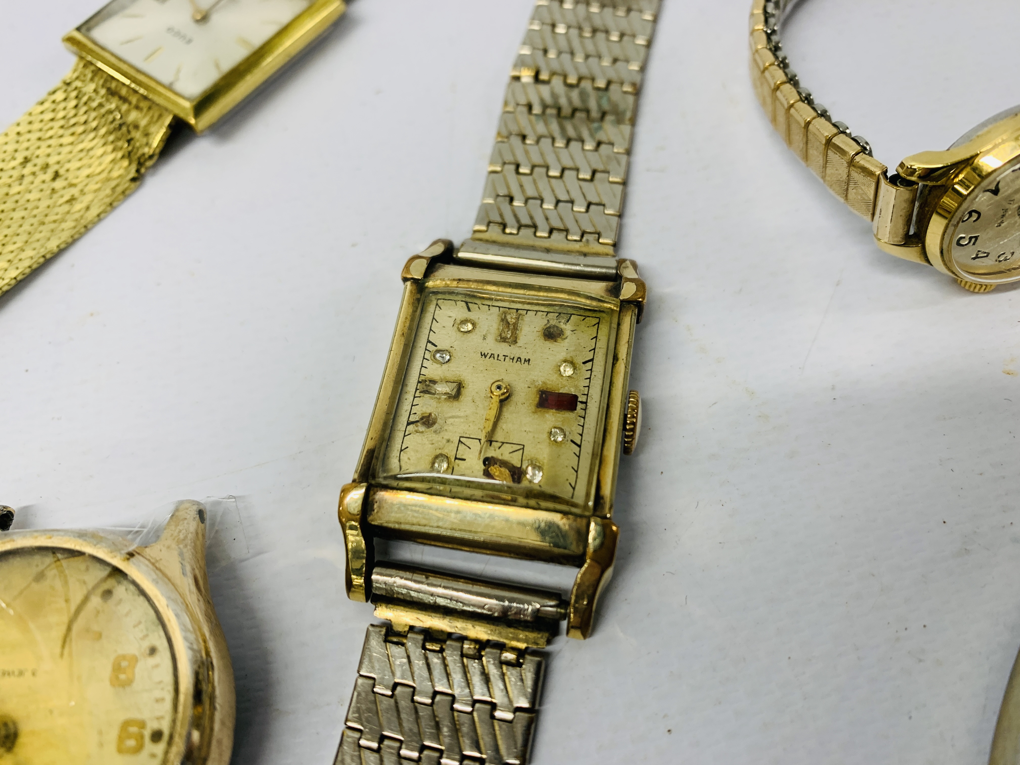 7 X ASSORTED WATCHES / FACES TO INCLUDE WALTHAM - OCEANIC ACCURIST SEKONDA ETC. - Image 7 of 8