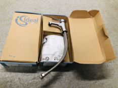 2 X IDEAL STANDARD "CALISTA" SL BASIN MIXER TAPS BOXED AS NEW