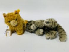 2 X STEIFF CATS 075346,