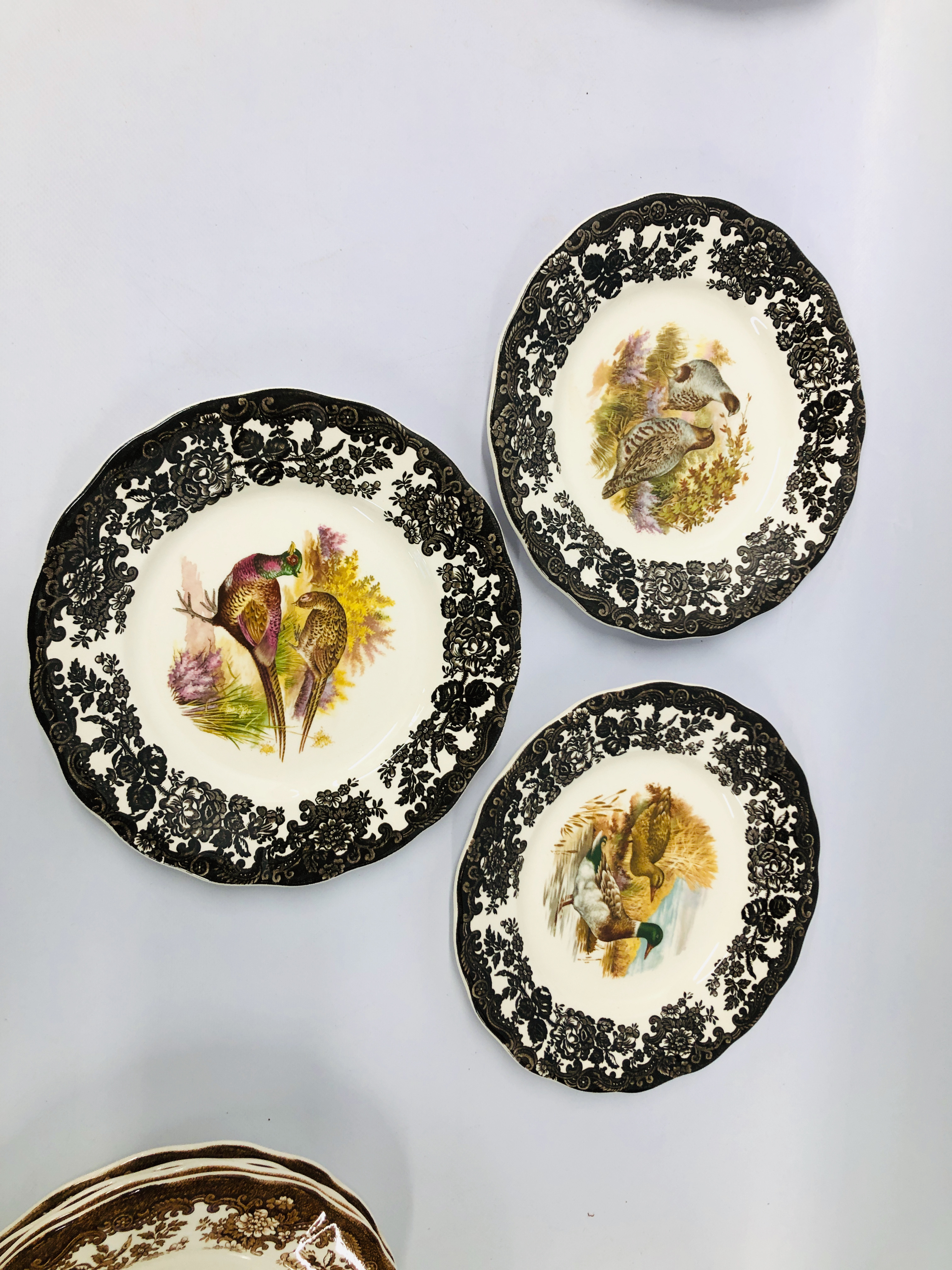 9 PIECES OF ROYAL CROWN DERBY "POSIES" (7 SIDE PLATES ONE HAVING SMALL CHIP AND SCRATCH, CREAM JUG, - Image 15 of 18