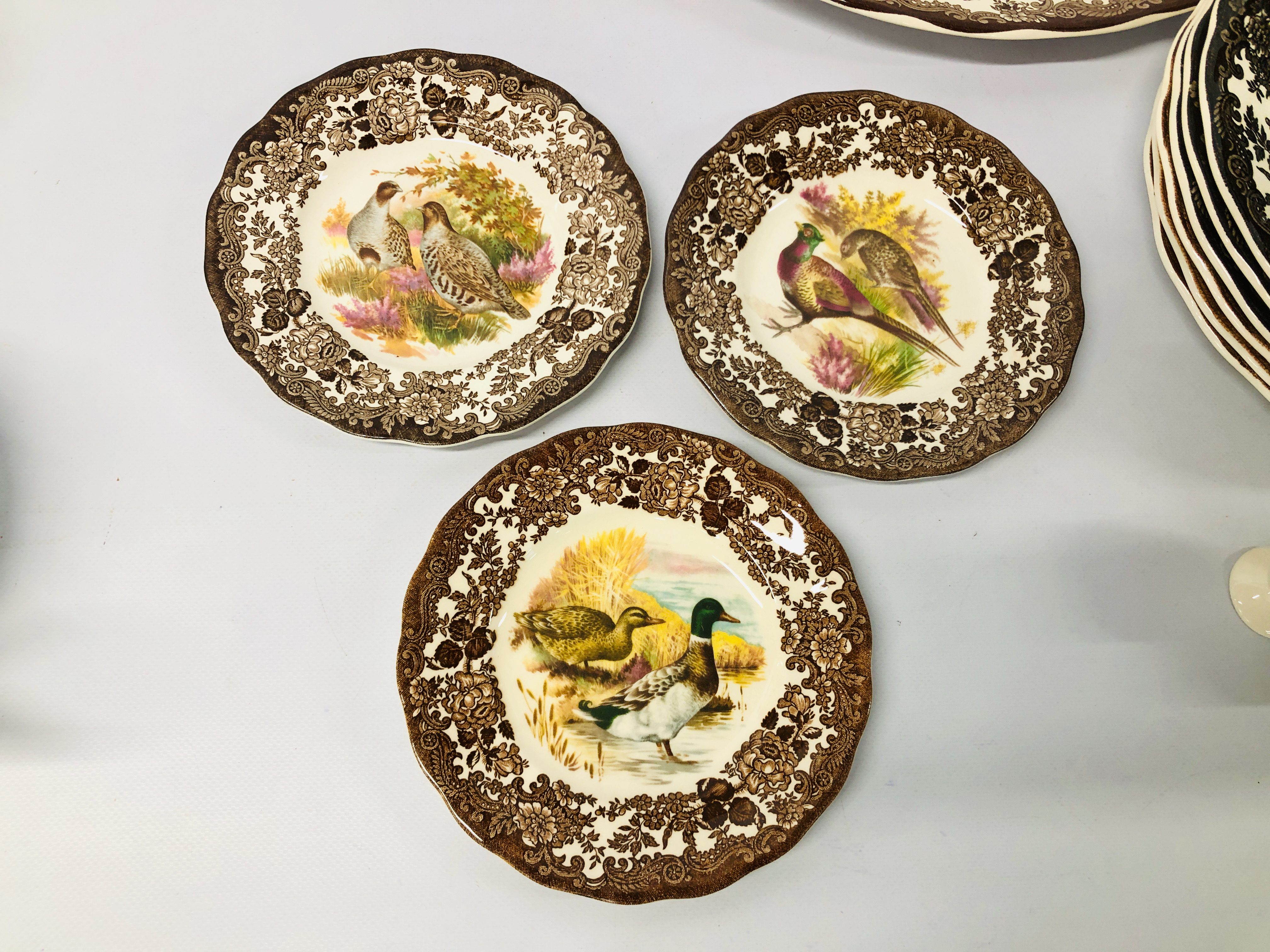 9 PIECES OF ROYAL CROWN DERBY "POSIES" (7 SIDE PLATES ONE HAVING SMALL CHIP AND SCRATCH, CREAM JUG, - Image 14 of 18