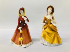 2 X ROYAL DOULTON FIGURINES TO INCLUDE JULIA HN 2705,