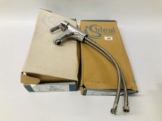 2 X IDEAL STANDARD "CALISTA" SL BASIN MIXER TAPS BOXED AS NEW