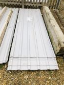 10 X 3M X 1M STEEL PROFILE ROOF LINER SHEETS