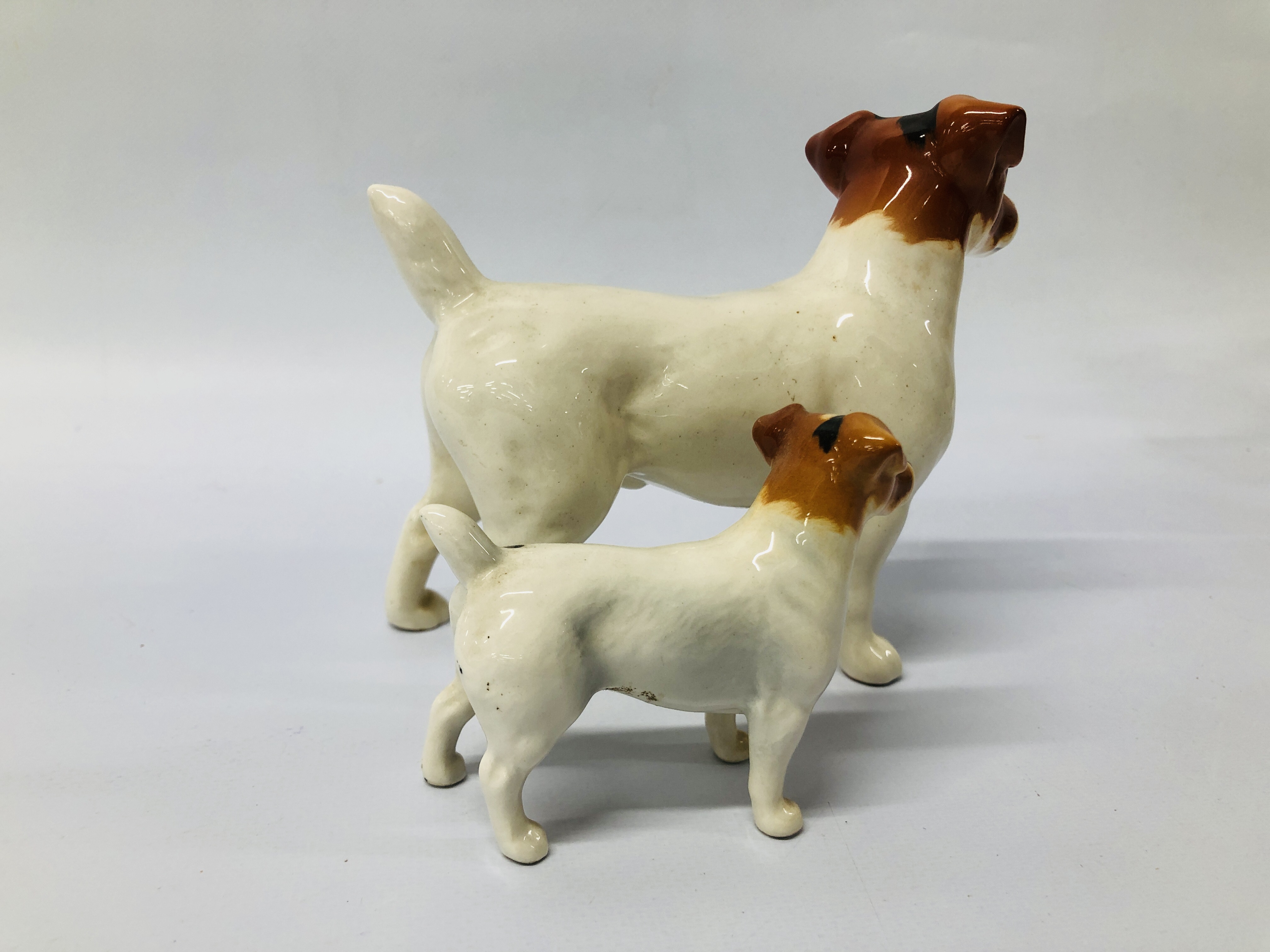 2 X GRADUATED BESWICK JACK RUSSELL TERRIER ORNAMENTS, - Image 4 of 15
