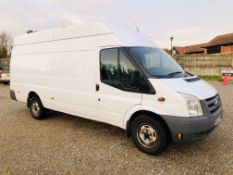 YC12 VAA FORD FAD6 TRANSIT 115 T350L RWD PANEL VAN - DIESEL. FIRST REGISTERED 31/05/2012.