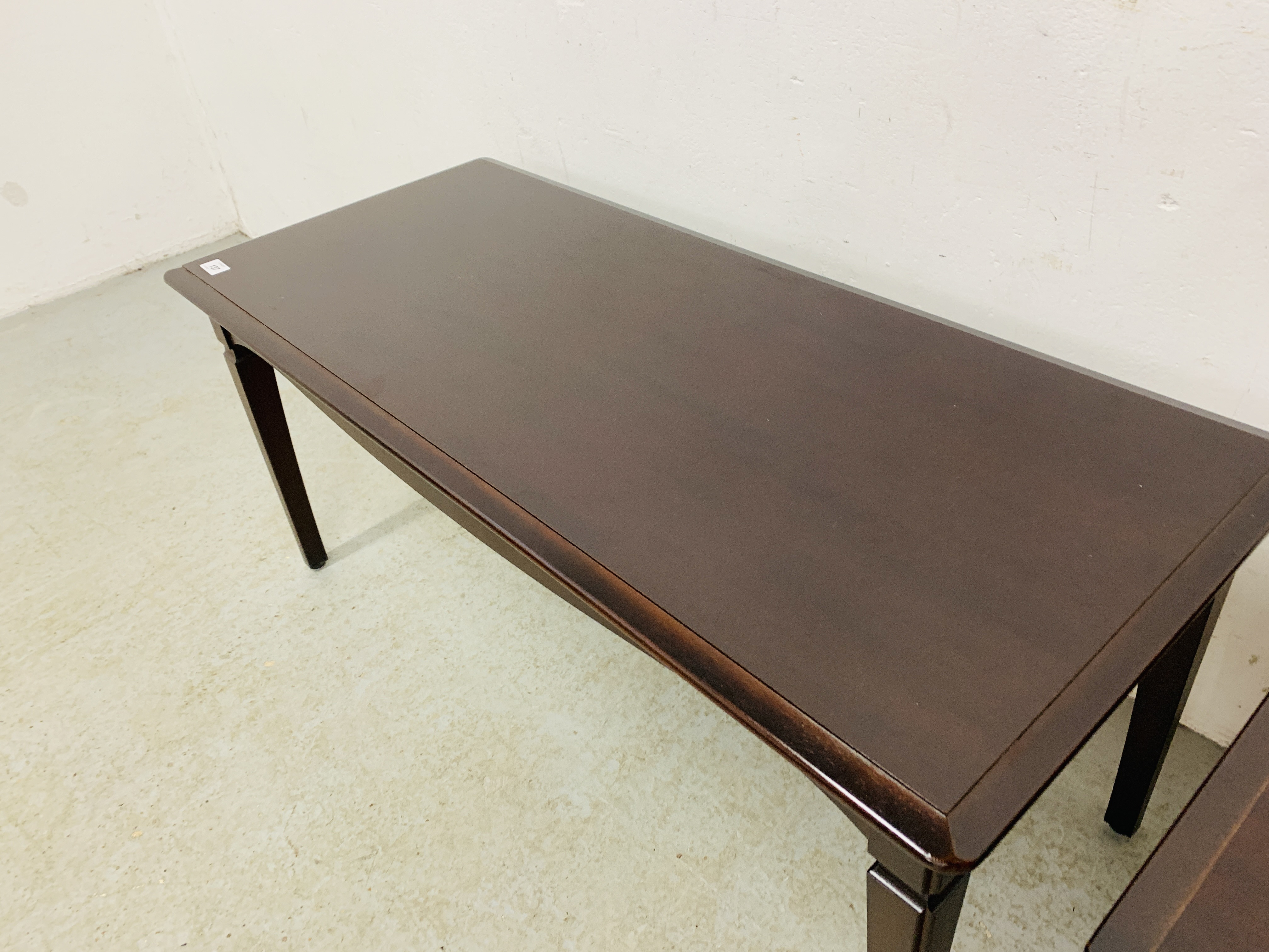 A STAG MINSTRAL RECTANGULAR COFFEE TABLE - W 46CM. L 103 CM. H 46CM. - Image 4 of 8