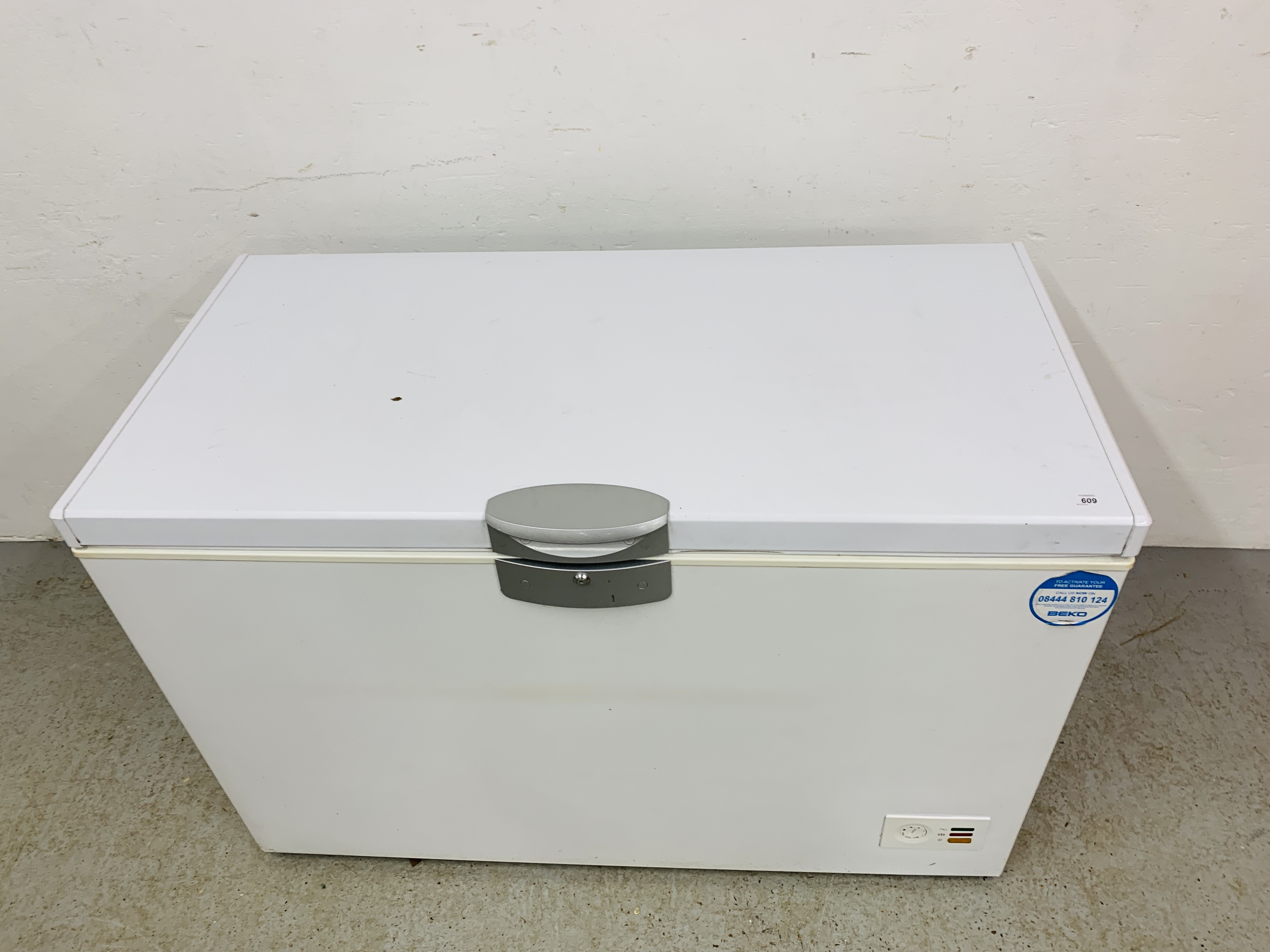 A BEKO CHEST FREEZER - 130CM. X 67CM X H 86CM. - Image 2 of 7