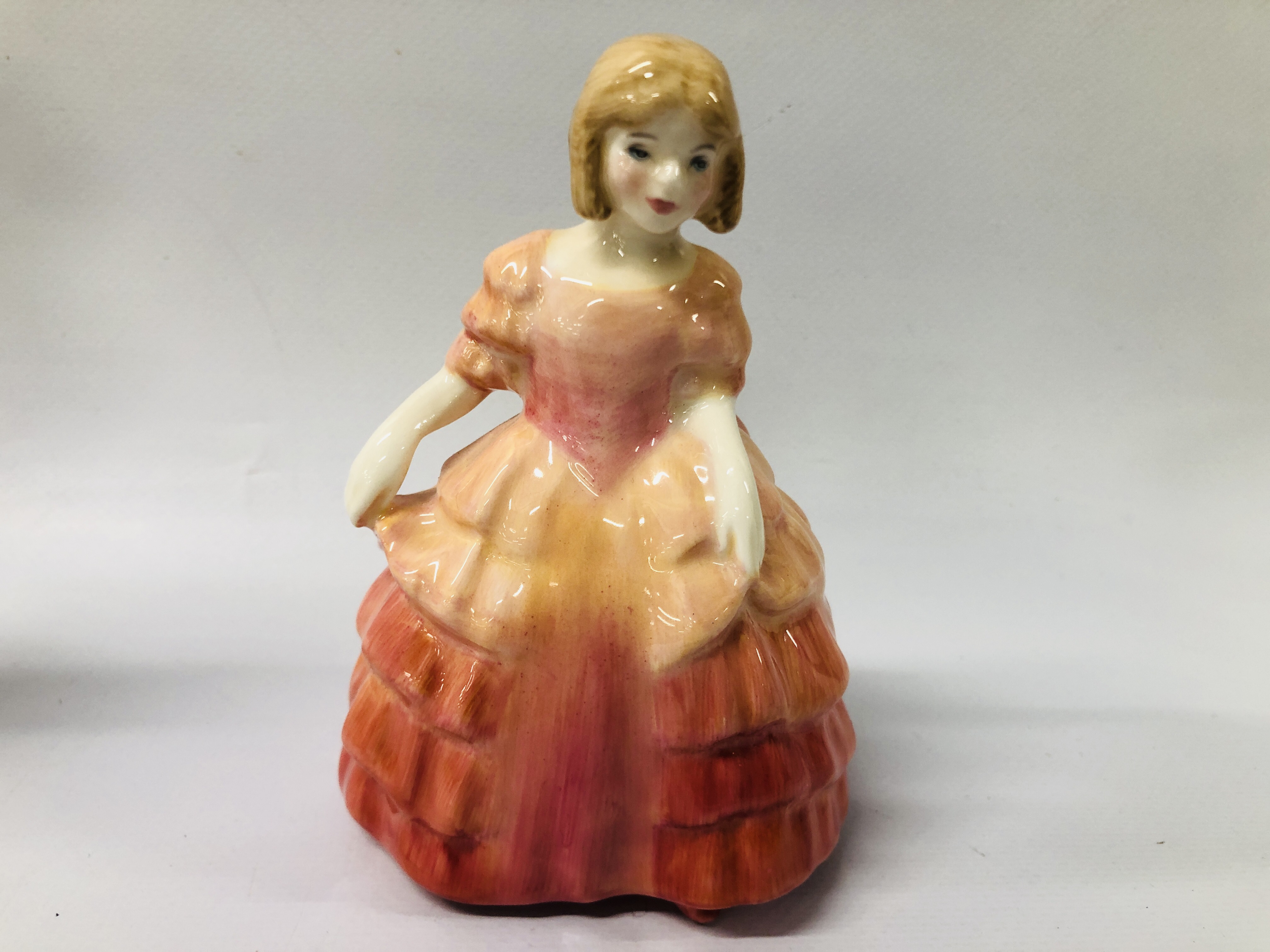 THREE SMALL ROYAL DOULTON PORCELAIN COLLECTORS FIGURES - ROSE HN 1368, - Image 5 of 13