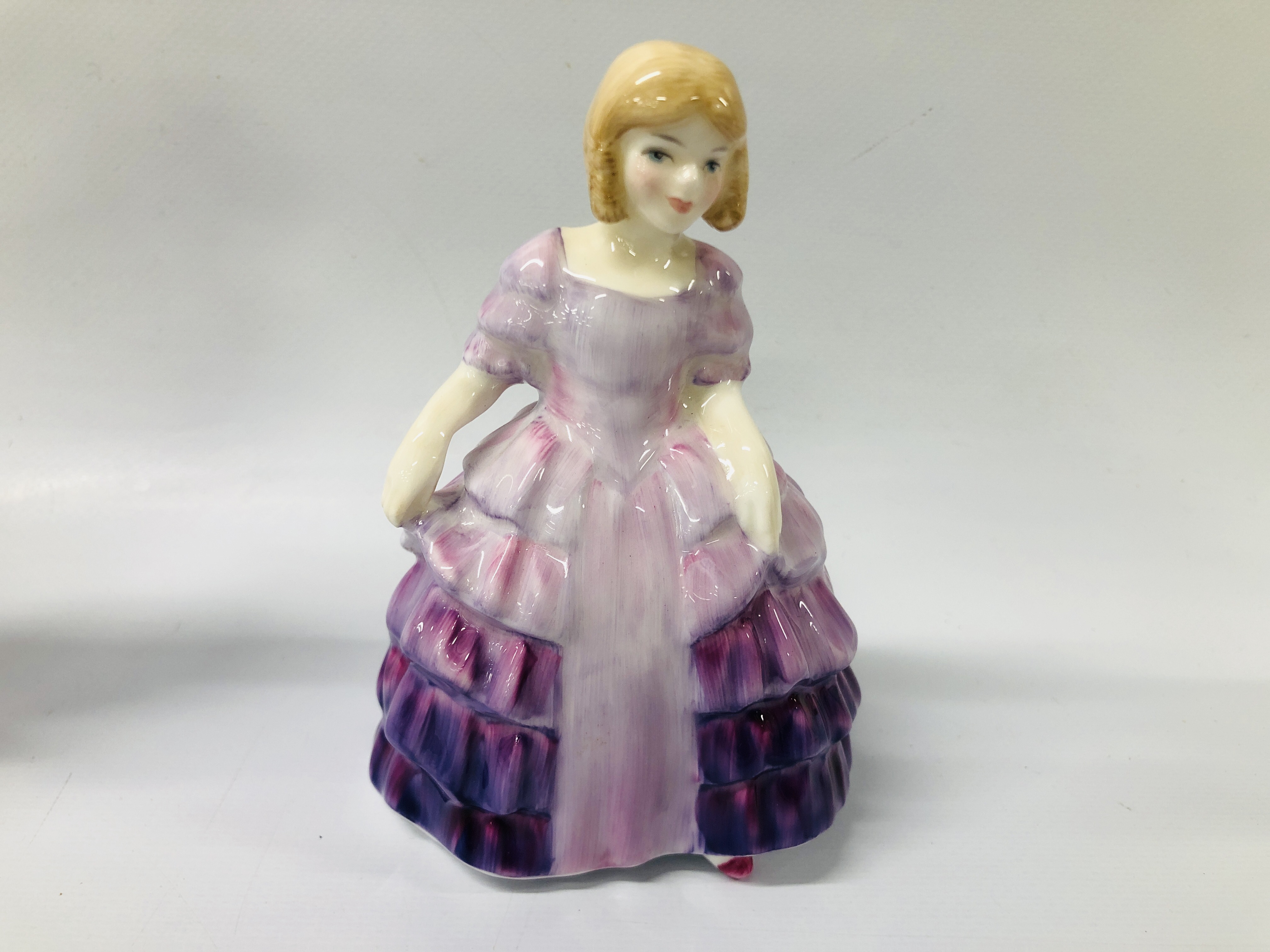 THREE SMALL ROYAL DOULTON PORCELAIN COLLECTORS FIGURES - ROSE HN 1368, - Image 8 of 13