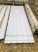 10 X 3M X 1M STEEL PROFILE ROOF LINER SHEETS