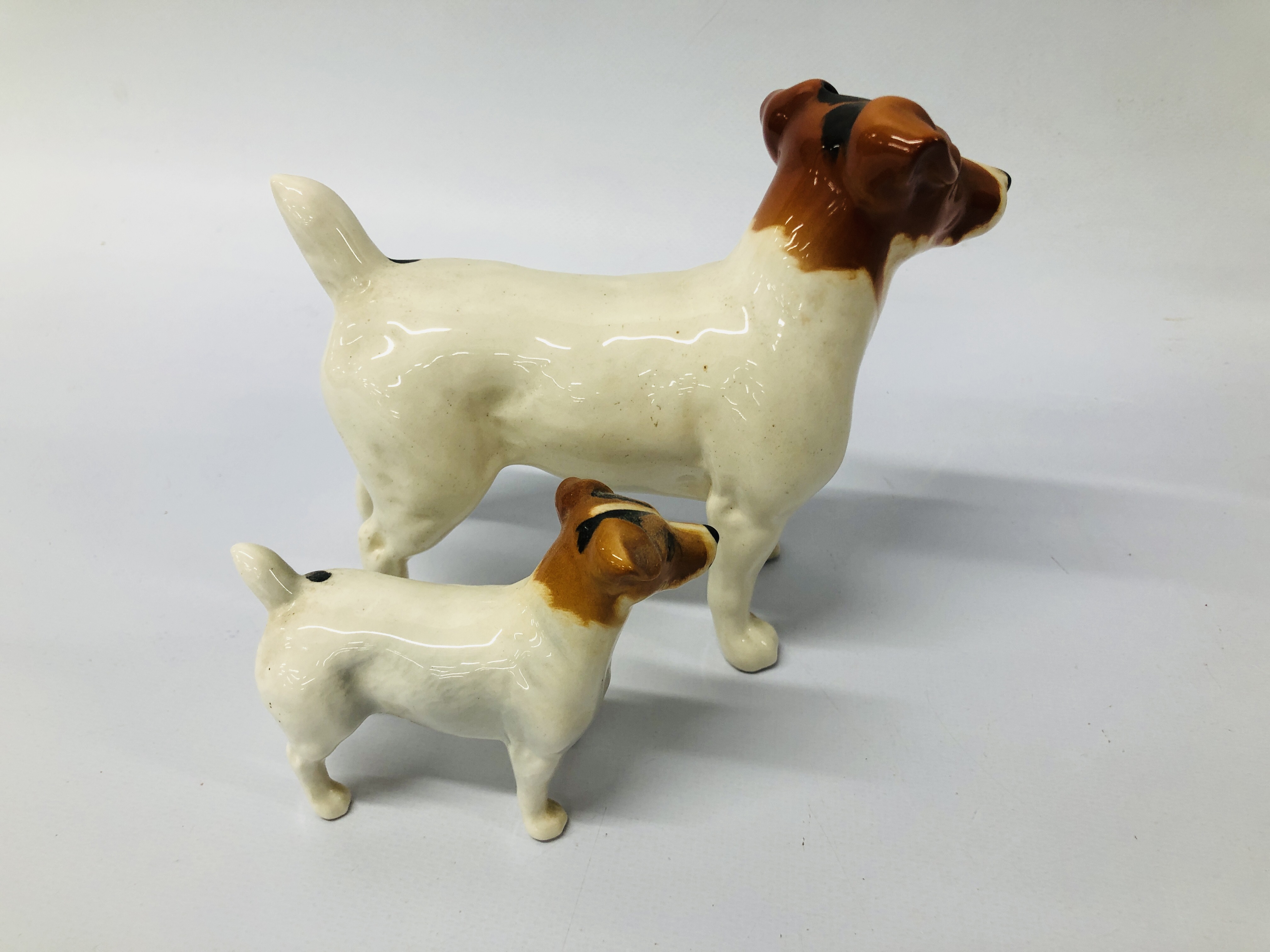 2 X GRADUATED BESWICK JACK RUSSELL TERRIER ORNAMENTS, - Image 3 of 15