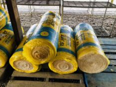 4 X ROLLS OF ISOVER 75MM PARTY INSULATION