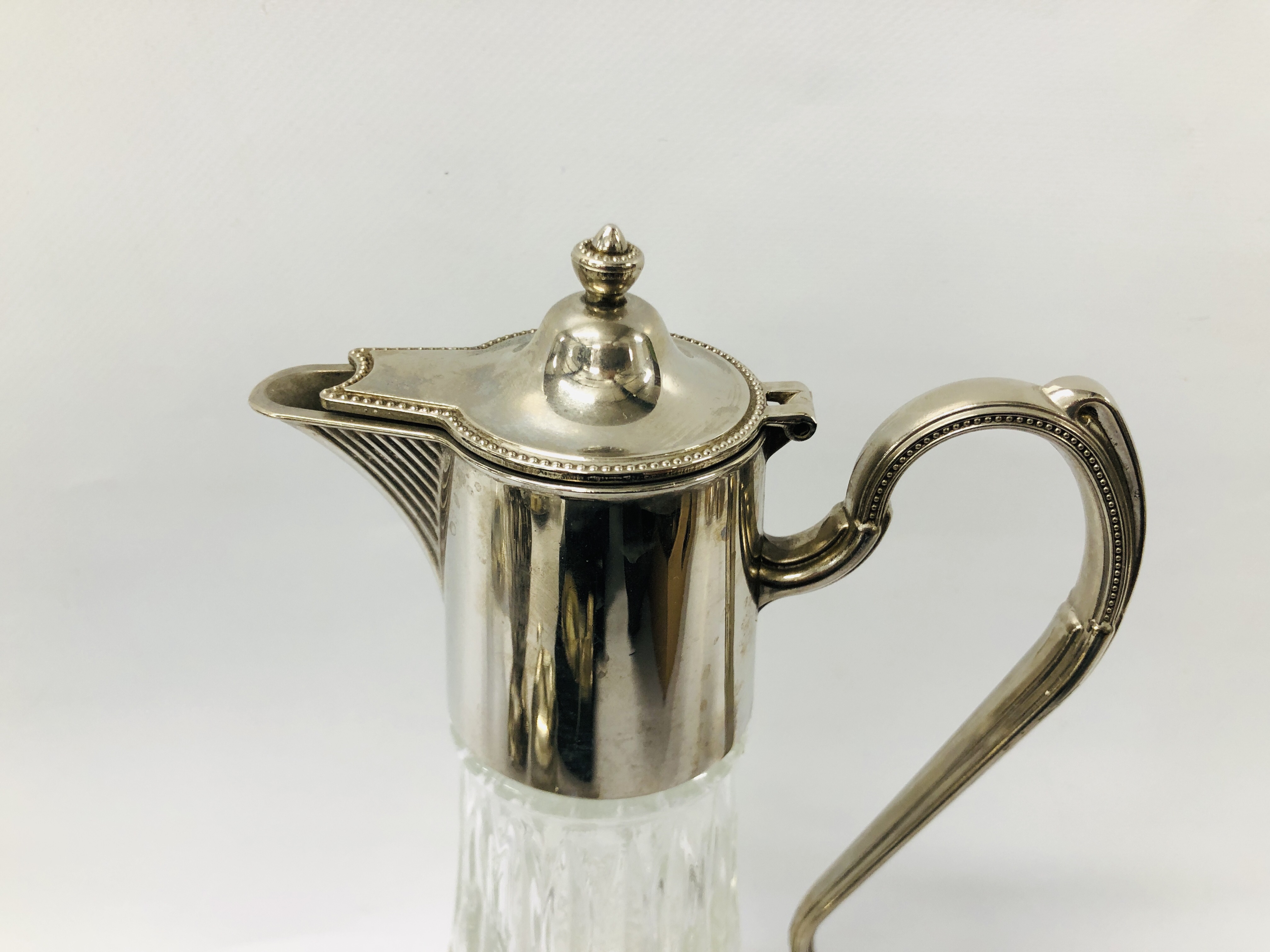 A SILVER PLATED DECANTER FASHIONED AS DUCK, A SILVER PLATED DECANTER FASHIONED AS DUCK, - Image 21 of 24
