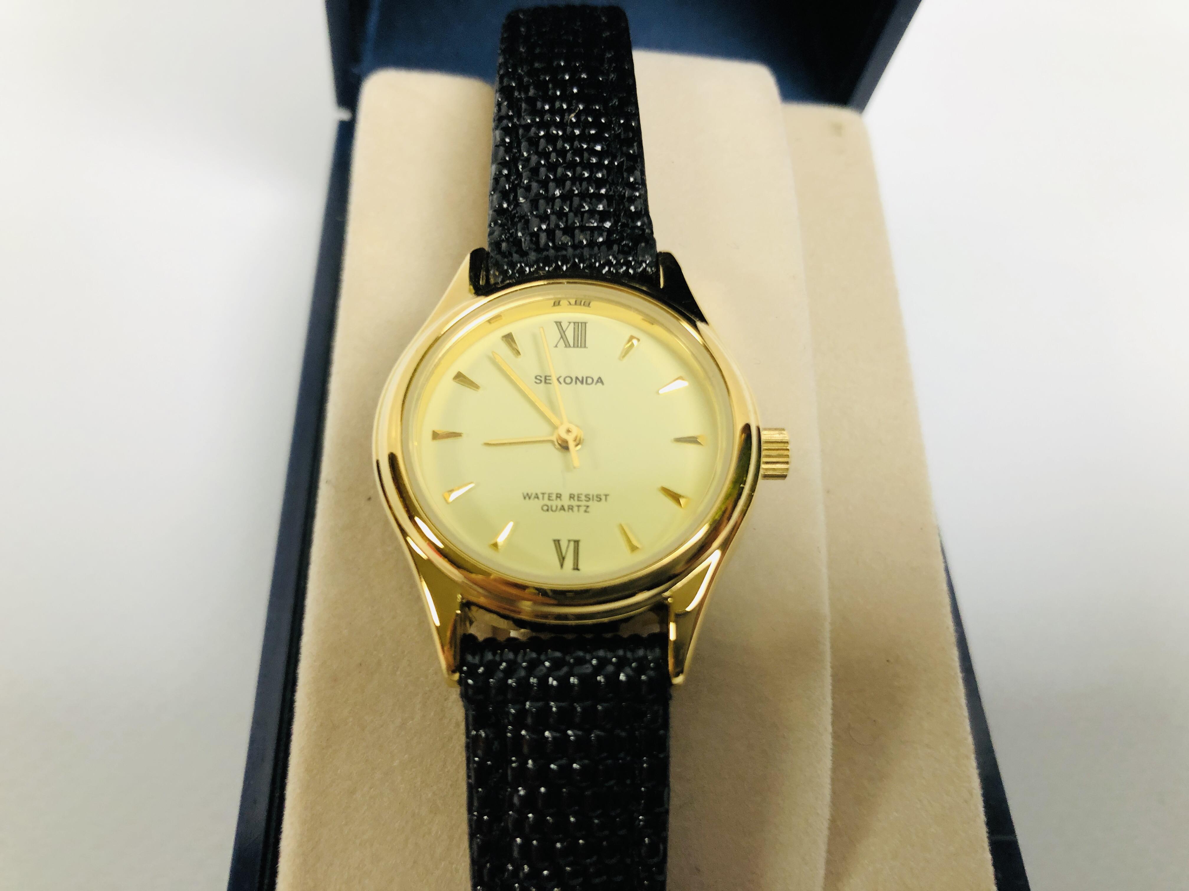 BOXED GENT'S ROTARY WRIST WATCH ALONG WITH A BOXED SEKONDA WRIST WATCH - Image 4 of 5