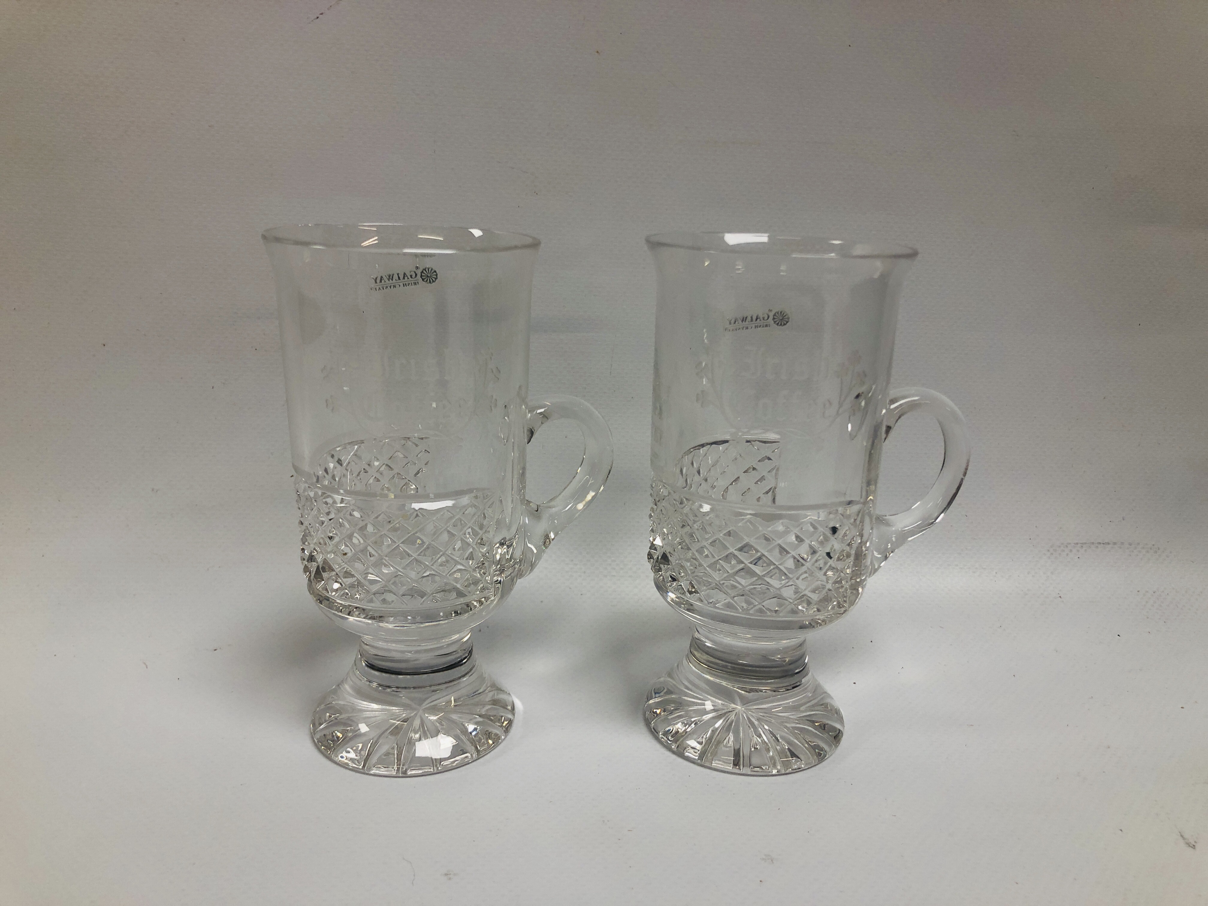 COLLECTION OF BOXED GLASS TO INCLUDE PAIR OF GALWAY IRISH CRYSTAL COFFEE GLASSES, - Image 11 of 14