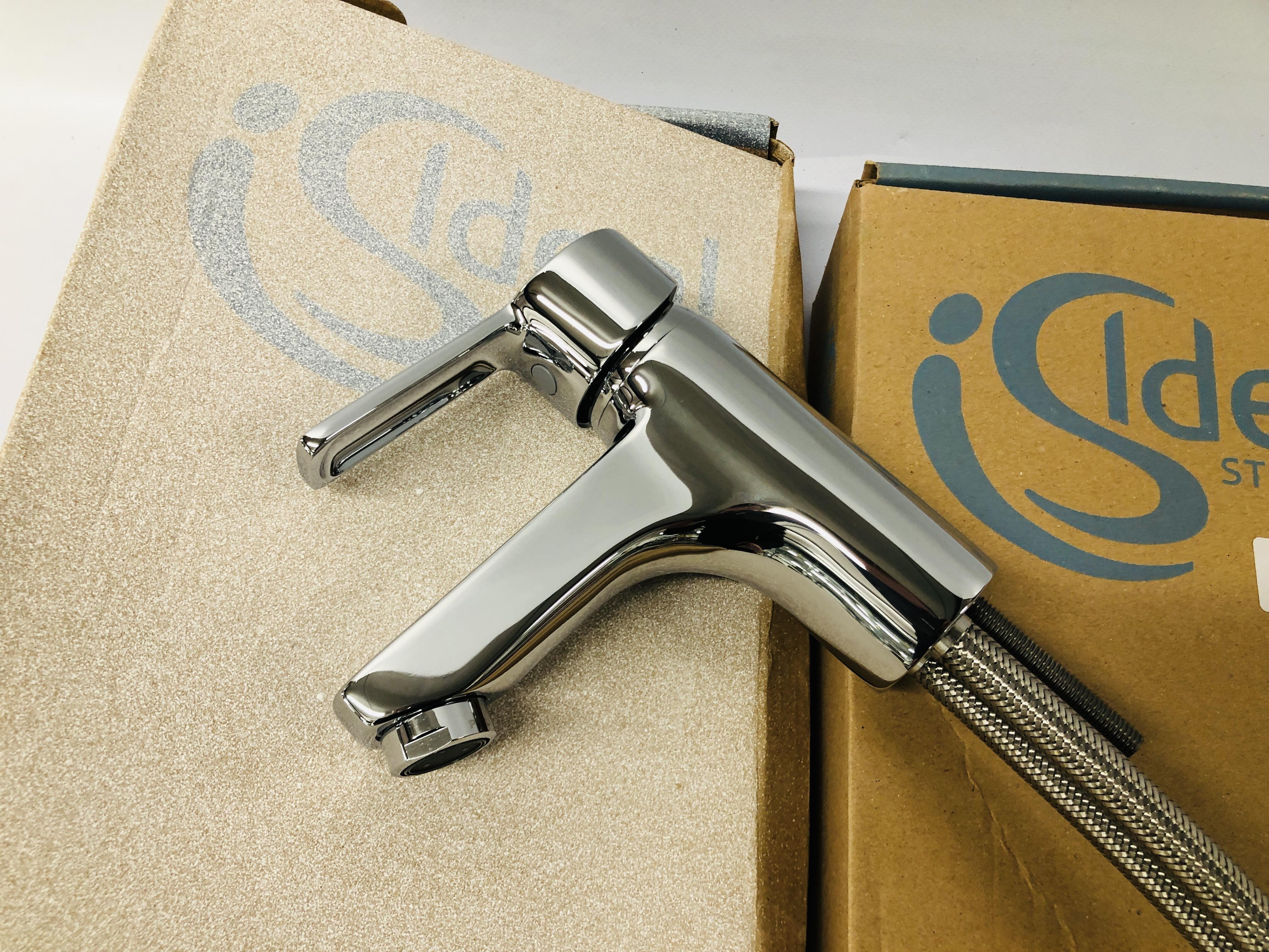 2 X IDEAL STANDARD "CALISTA" SL BASIN MIXER TAPS BOXED AS NEW - Image 2 of 3