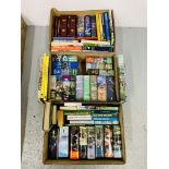 THREE BOXES OF BOOKS RELATING TO HORSE RACING - MANY HARDBACK EDITIONS AND YEAR BOOKS