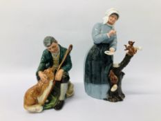 2 X ROYAL DOULTON FIGURES "THE MASTER" HN 2325,