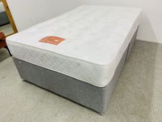 RESTAPOCKET 850 4FT DIVAN AND GREY BASE