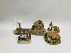 5 X LILLIPUT LANE COTTAGES TO INCLUDE CONVENT IN THE WOODS (A/F CHIMNEY), GREENSTED CHURCH,