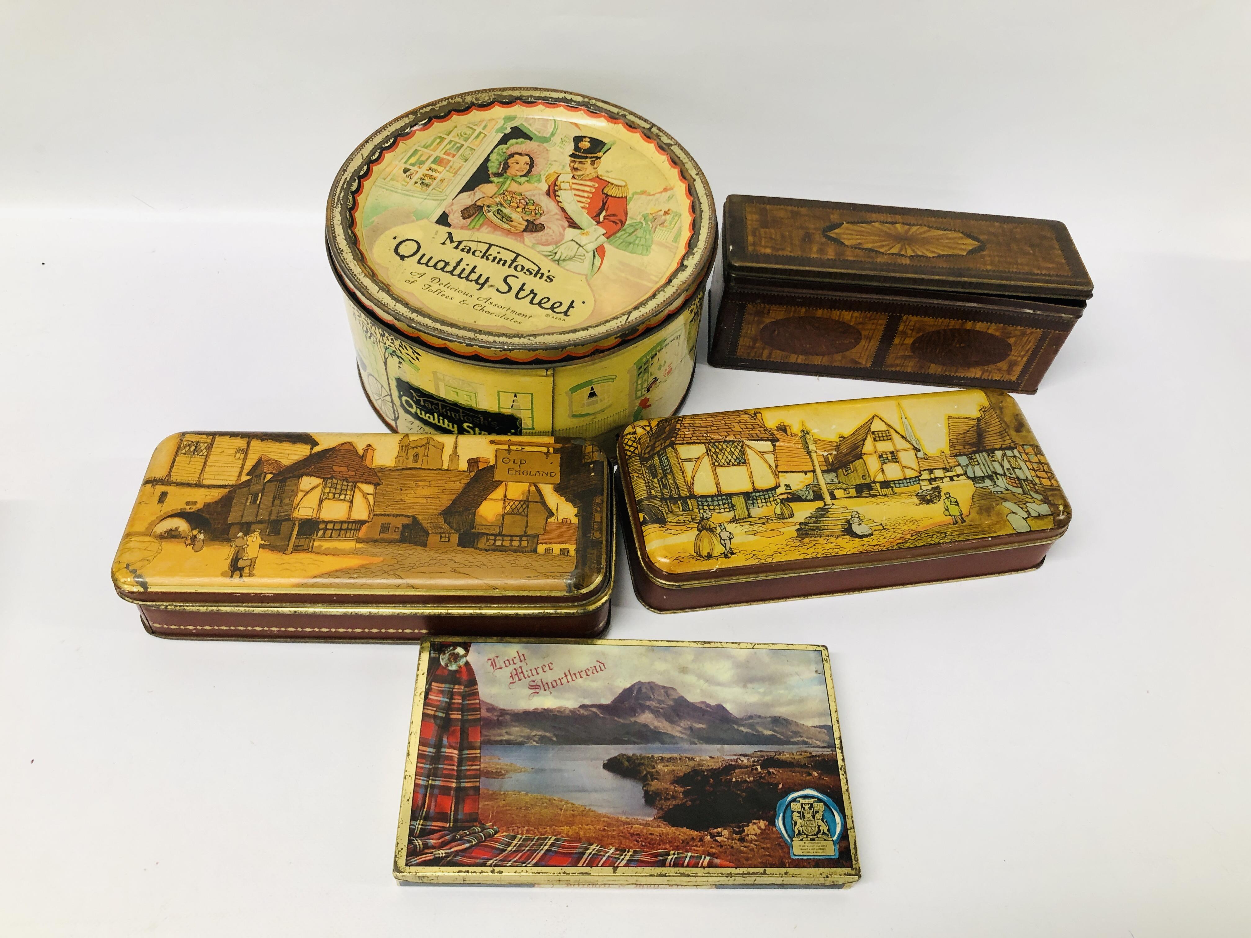 BOX OF COLLECTIBLES TO INCLUDE VINTAGE CAMERAS, KODAK IN FITTED BROWN LEATHER CASE, VINTAGE TINS, - Image 2 of 21