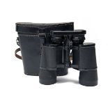 CARL ZEISS, JENA A CASED PAIR OF 7x50 DIENSTGLAS GERMAN WORLD WAR TWO BINOCULARS, serial no.