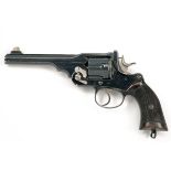 FORMERLY THE PROPERTY OF CAPT. JAMES ALEXANDER PURDEY WEBLEY A .455/.476 DOUBLE-ACTION SERVICE