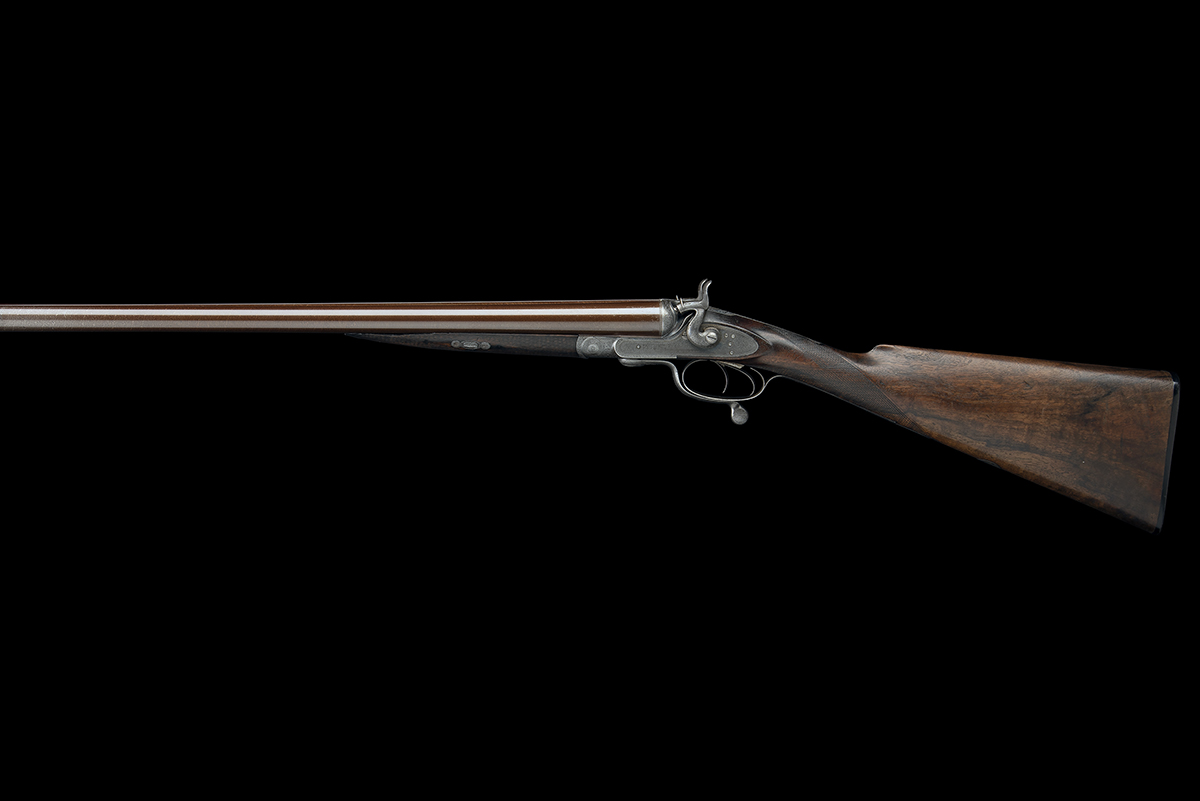 JOHN DICKSON & SON A 12-BORE ROTARY-UNDERLEVER HAMMERGUN, serial no. 3373, for 1877, 30in. nitro - Image 7 of 8