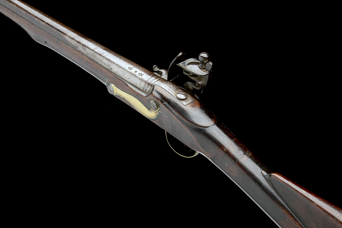 RIVIERE, LONDON A GOOD .750 FLINTLOCK MUSKET, MODEL 'INDIA PATTERN BROWN BESS', rack no. 4, WITH - Image 5 of 9
