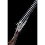 J. PURDEY & SONS A 12-BORE BAR-IN-WOOD TOPLEVER HAMMERGUN, serial no. 11619, circa 1883, 30in. nitro